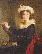 Self portrait, painted at Florence, Elisabeth Louise Viegg-Le Brun